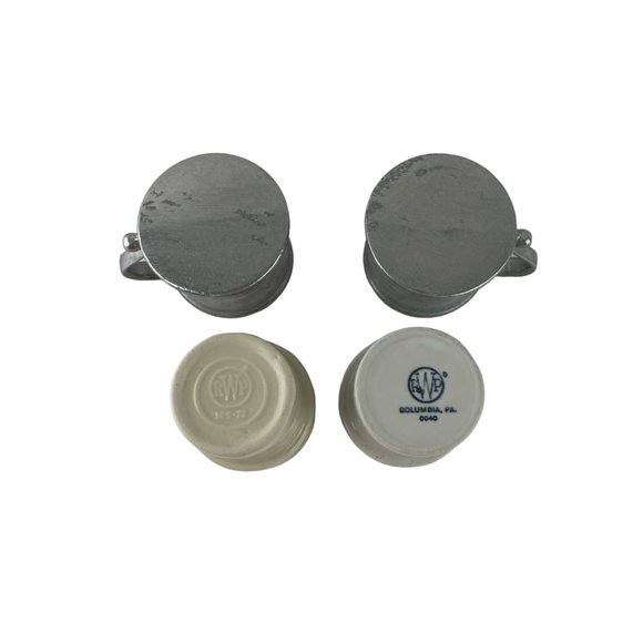 Wilton Armetale Pewter Mug Ceramic Insert RPW Vintage 1970s Lot of 2 USA - Picture 4 of 7